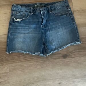 GAP Blue Denim Cut-Off Shorts
